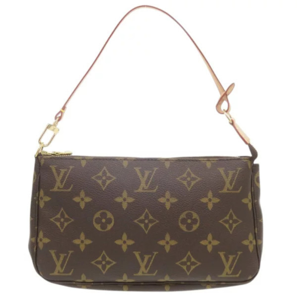 Louis Vuitton Pochette Accessoires Monogram Pouch Clutch LV